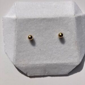 Fashion Jewelry Gold Minimalist Stud Earrings